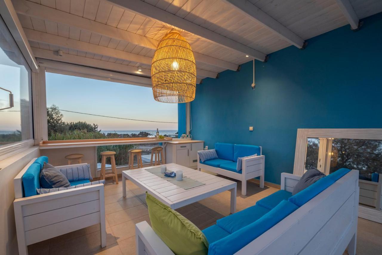 Seabreeze Villa - With Jacuzzi & Heated Pool Masticharion Exteriör bild